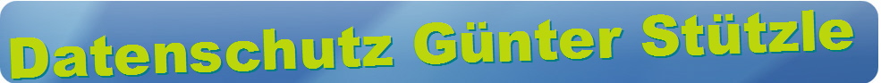 Datenschutz Stuetzle